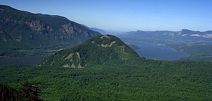 Wind Mountain as seen from the Augspurger trail