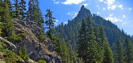 Craggy Peak in the Dark Divide