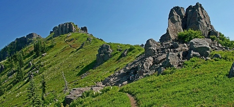 Eds trail up Silver Star Mountain