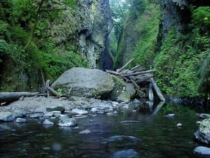 Oneonta Gorge Tunnel