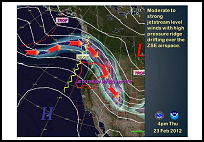 NW USA Current Jetstream